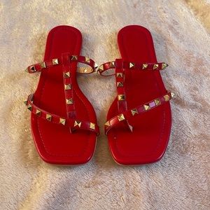 Studded sandals